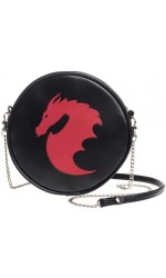 Dragon Round Shoulder Bag