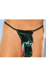 Alligator Pouch Mens Thong Underwear
