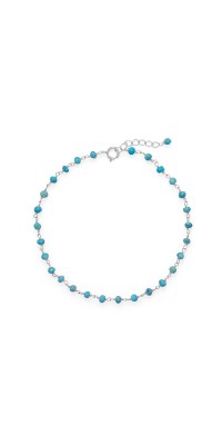 Blue Sea Turquoise Anklet