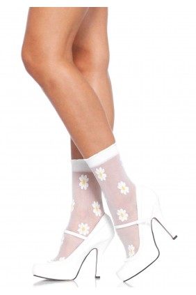 Daisy Spandex Anklets Pack of 3