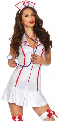 Attractive Nurse Adult Womens Costume