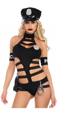 Undercover Cop Adult Womens Costume