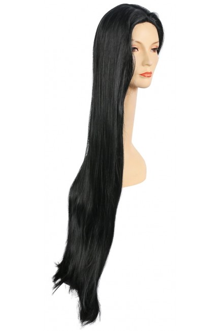 Long Cher Costume Wig - Black