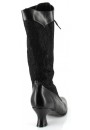 Rebecca Victorian Black Lace Boot
