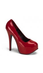 Teeze Red Platform Pump