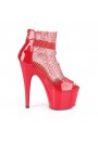 Adore Red Mesh Platform Bootsie