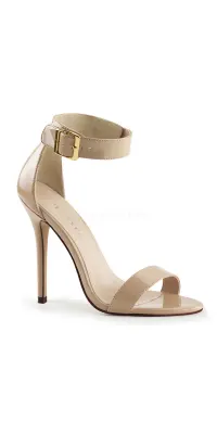 Amuse Cream Ankle Strap Sandal