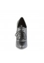 Domina 6 Inch High Heel Black Matte Governess Shoes
