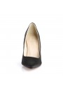 Classique Black Satin 4 Inch High Heel Pump