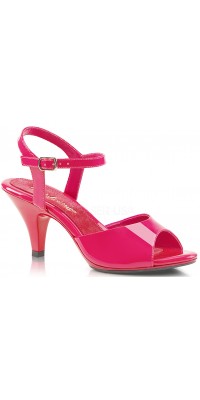 Hot Pink Belle 3 Inch Heel Sandal