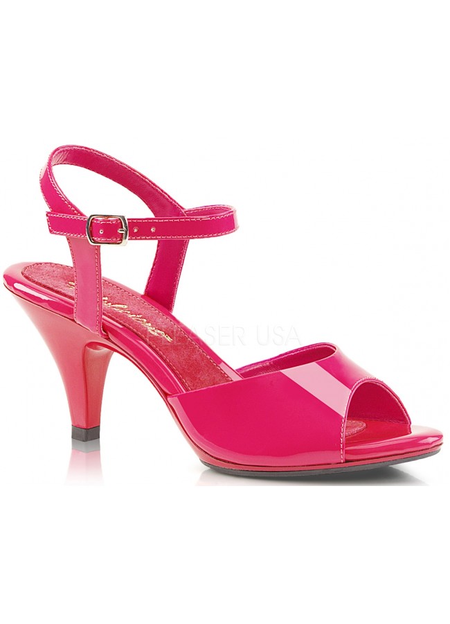 pink heels size 3