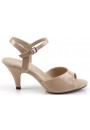 Nude Belle 3 Inch Heel Sandal