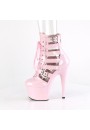 Adore-1013 Pink Cage Strap Gladiator Platform Sandal