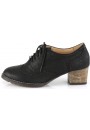 Russell Womens Wingtip Oxford in Black